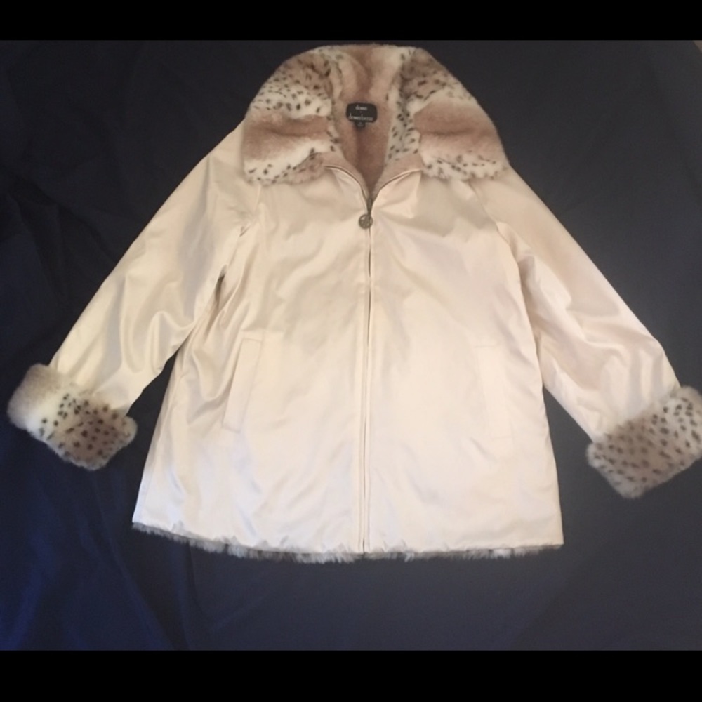 Dennis by Dennisbasso faux fur medium coat